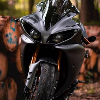 Sports bike phone wallpaper
