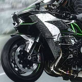 Sports bike phone wallpaper
