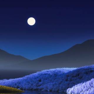 Nature night phone wallpaper