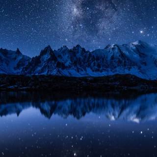 Nature night phone wallpaper