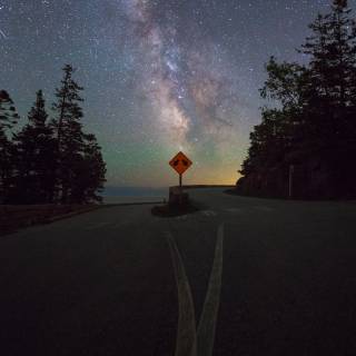 Nature night phone wallpaper