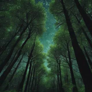 Nature night phone wallpaper
