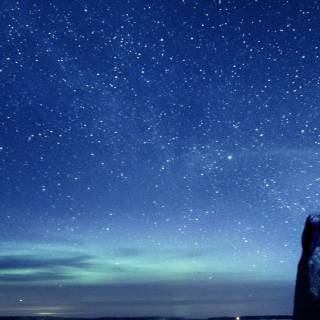 Nature night phone wallpaper