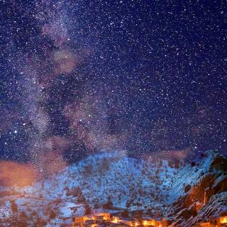 Nature night phone wallpaper