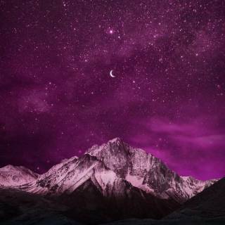 Nature night phone wallpaper