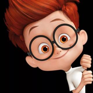 Cartoon boy phone wallpaper