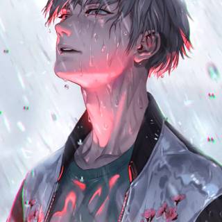 Cartoon boy phone wallpaper