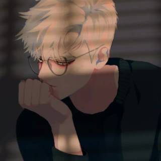 Cartoon boy phone wallpaper