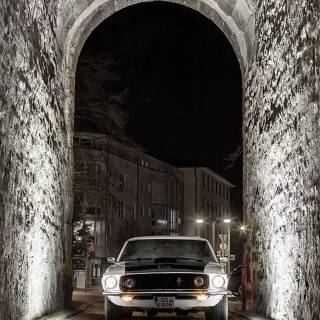 Ford Mustang 1969 phone wallpaper