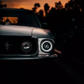 Ford Mustang 1969 phone wallpaper