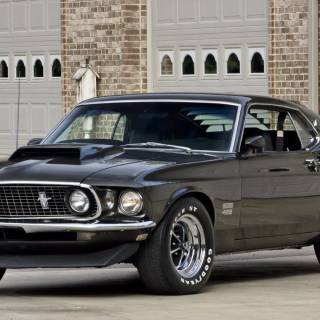 Ford Mustang 1969 phone wallpaper