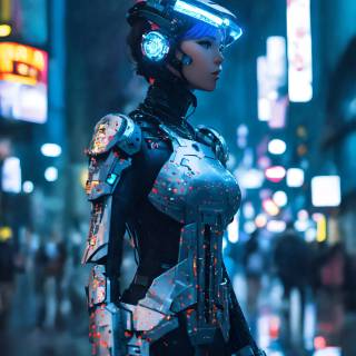 Phone cyber wallpaper