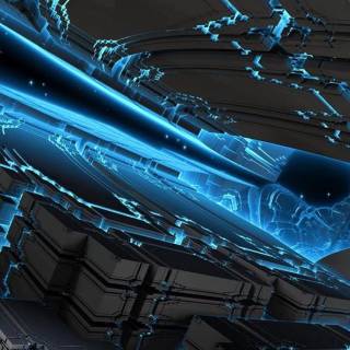 Phone cyber wallpaper