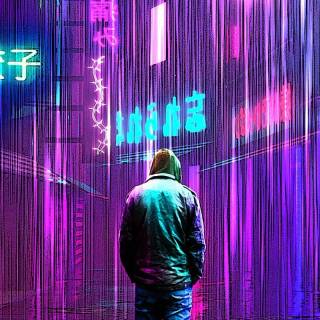 Phone cyber wallpaper