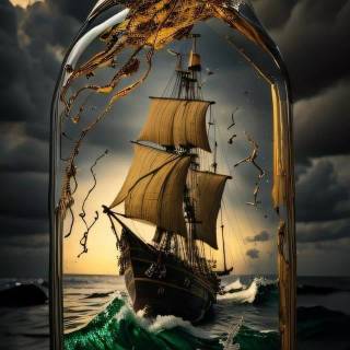 Pirate ship phone wallpaper