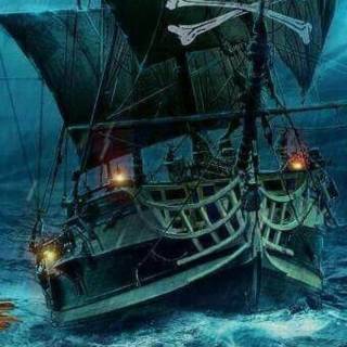 Pirate ship phone wallpaper