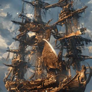 Pirate ship phone wallpaper