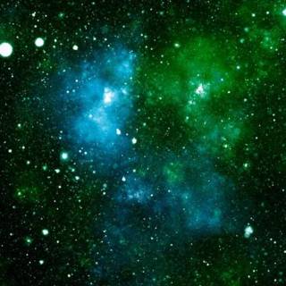 Blue green phone wallpaper