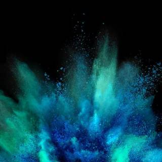 Blue green phone wallpaper