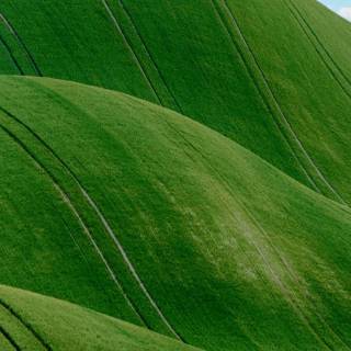 Blue green phone wallpaper