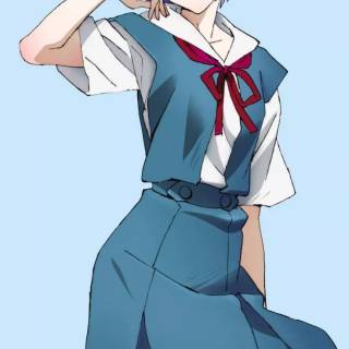 Rei Ayanami phone wallpaper