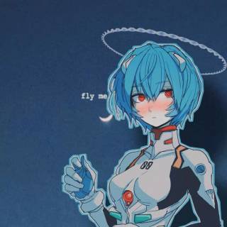 Rei Ayanami phone wallpaper