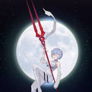 Rei Ayanami phone wallpaper