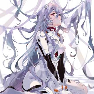 Rei Ayanami phone wallpaper