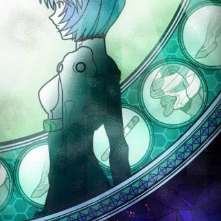Rei Ayanami phone wallpaper