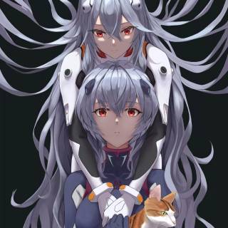 Rei Ayanami phone wallpaper