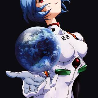 Rei Ayanami phone wallpaper