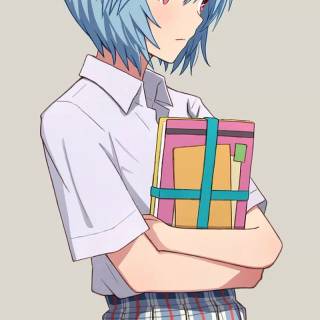 Rei Ayanami phone wallpaper