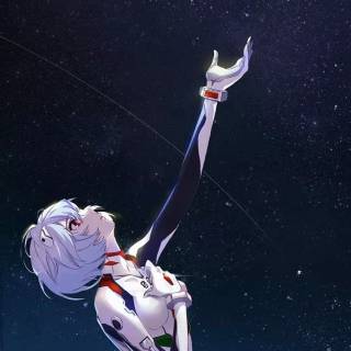 Rei Ayanami phone wallpaper