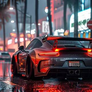 Red cars phone wallpaper