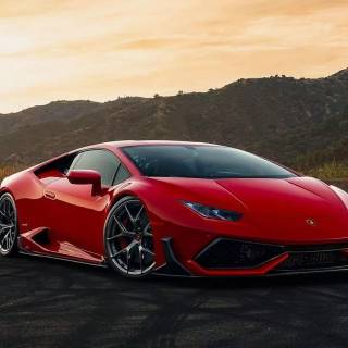 Red cars phone wallpaper