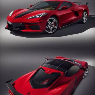 Red cars phone wallpaper