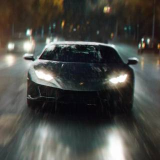 Black Lambo iPhone wallpaper
