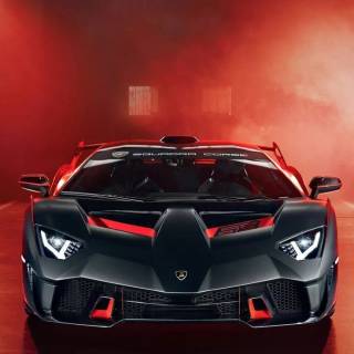 Black Lambo iPhone wallpaper