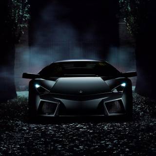 Black Lambo iPhone wallpaper