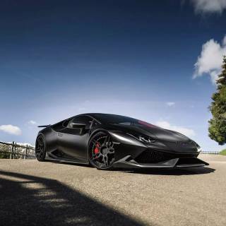 Black Lambo iPhone wallpaper