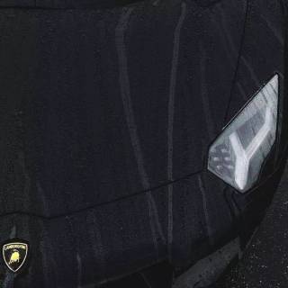 Black Lambo iPhone wallpaper