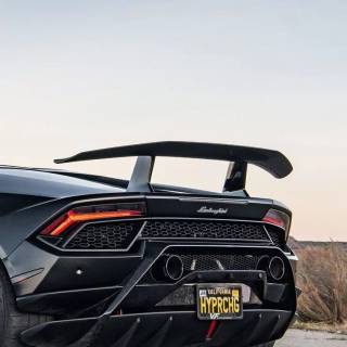 Black Lambo iPhone wallpaper