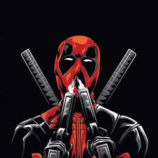 iPhone 11 superhero wallpaper