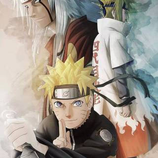Naruto sad iPhone wallpaper