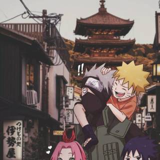 Naruto sad iPhone wallpaper
