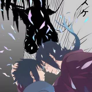 Naruto sad iPhone wallpaper