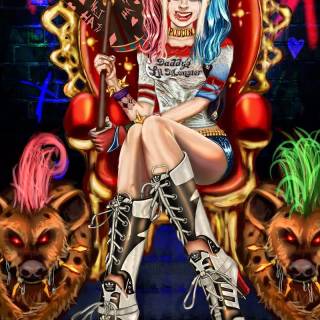 iPhone Harley Quinn wallpaper