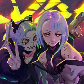 Lucy Cyberpunk: Edgerunners wallpaper