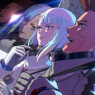 Lucy Cyberpunk: Edgerunners wallpaper