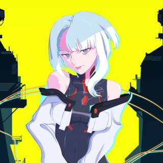 Lucy Cyberpunk: Edgerunners wallpaper